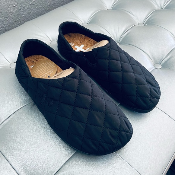 NEW! Otz Shoes Quilted Espadrilles in Anthracite Black - Picture 5 of 7